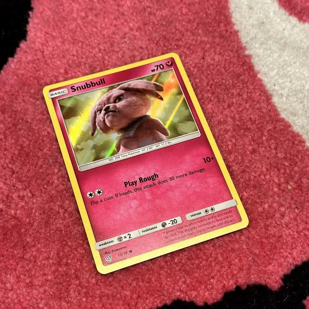 Snubbull #15 – Pokémon Detective Pikachu – Holo – As Pictured